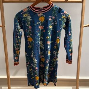 Molo Blue Floral Kids Casual Dress